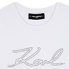 Kurz&auml;rmeliges T-Shirt KARL LAGERFELD KIDS 
                    GIRL