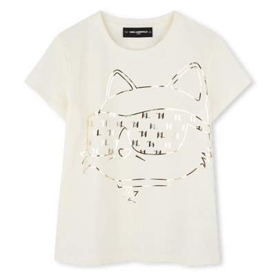 Kurzarm-T-Shirt KARL LAGERFELD KIDS GIRL