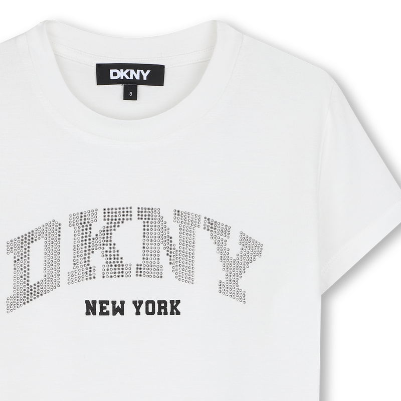 T-Shirt mit kurzen &Auml;rmeln DKNY 
                        GIRL