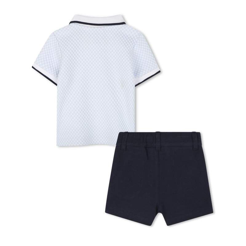 Set aus Polohemd und Shorts BOSS 
                        BOY