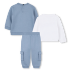Set aus Sweatshirt, Hose und T-Shirt KARL LAGERFELD KIDS 
                    BOY