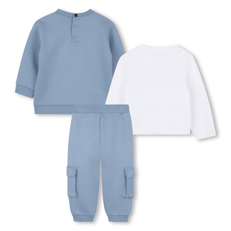 Set aus Sweatshirt, Hose und T-Shirt KARL LAGERFELD KIDS 
                        BOY