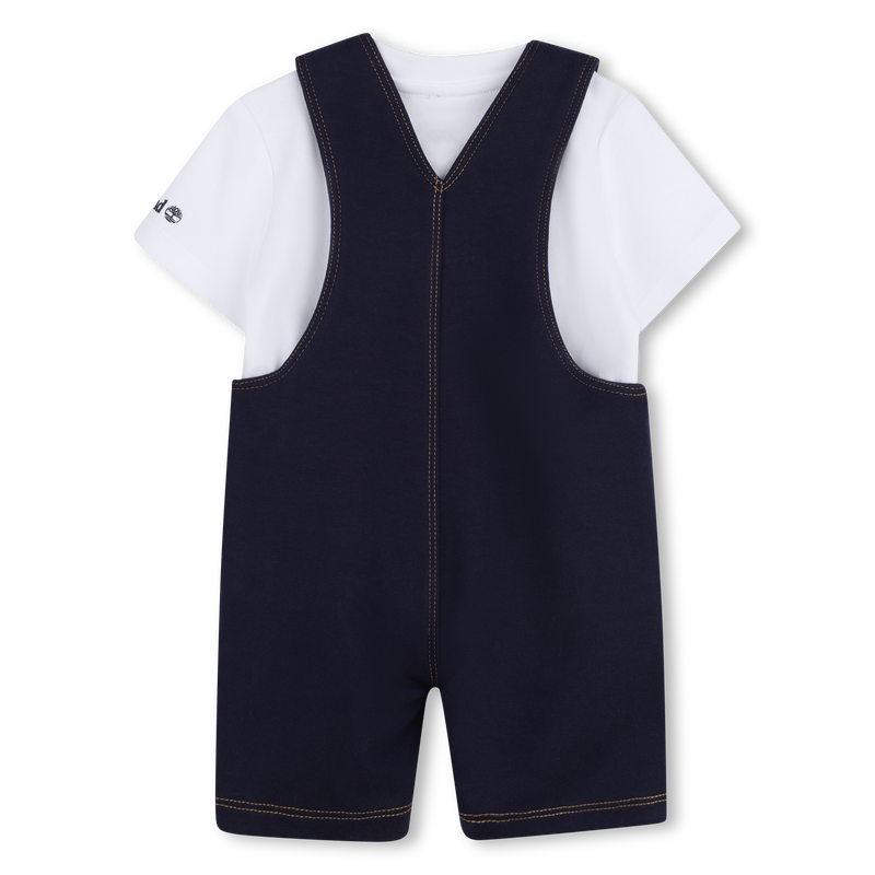OVERALL UND T-SHIRT-SET TIMBERLAND 
                        BOY
