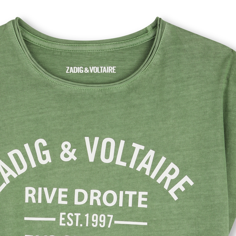 KURZ&Auml;RMELIGES T-SHIRT ZADIG & VOLTAIRE 
                        GIRL