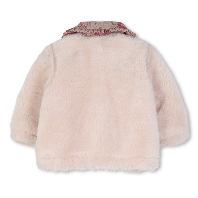 Flauschiger Fleece-Mantel CHLOE M&Auml;DCHEN