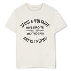 Kurz&auml;rmeliges t-shirt ZADIG VOLTAIRE 
                    UNISEX