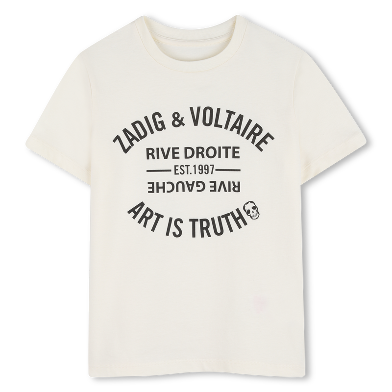 KURZ&Auml;RMELIGES T-SHIRT ZADIG & VOLTAIRE 
                        UNISEX