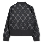 Sweatjacke mit Logo-Print HUGO 
                    GIRL