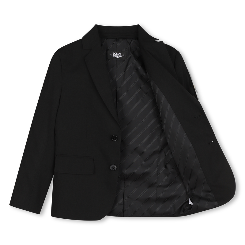 Anzugjacke mit Streifen KARL LAGERFELD KIDS 
                        BOY