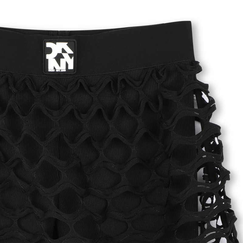 Hosenrock aus zwei Materialien DKNY 
                        GIRL