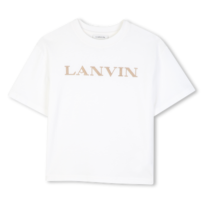 T-Shirt mit kurzen &Auml;rmeln LANVIN BOY