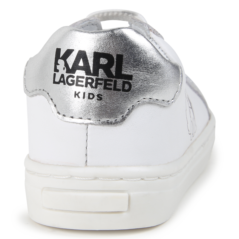 Low-Sneaker aus Leder KARL LAGERFELD KIDS 
                        UNISEX