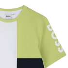 T-Shirt aus Baumwoll-Piqu&eacute; BOSS 
                    BOY