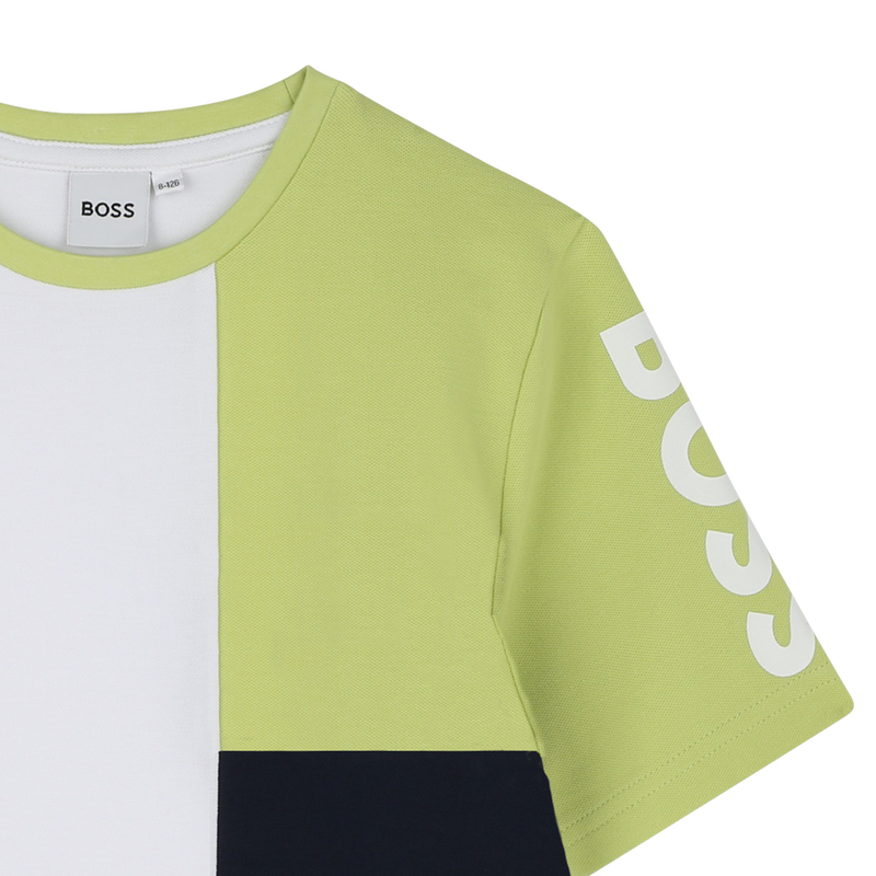 T-Shirt aus Baumwoll-Piqu&eacute; BOSS 
                        BOY