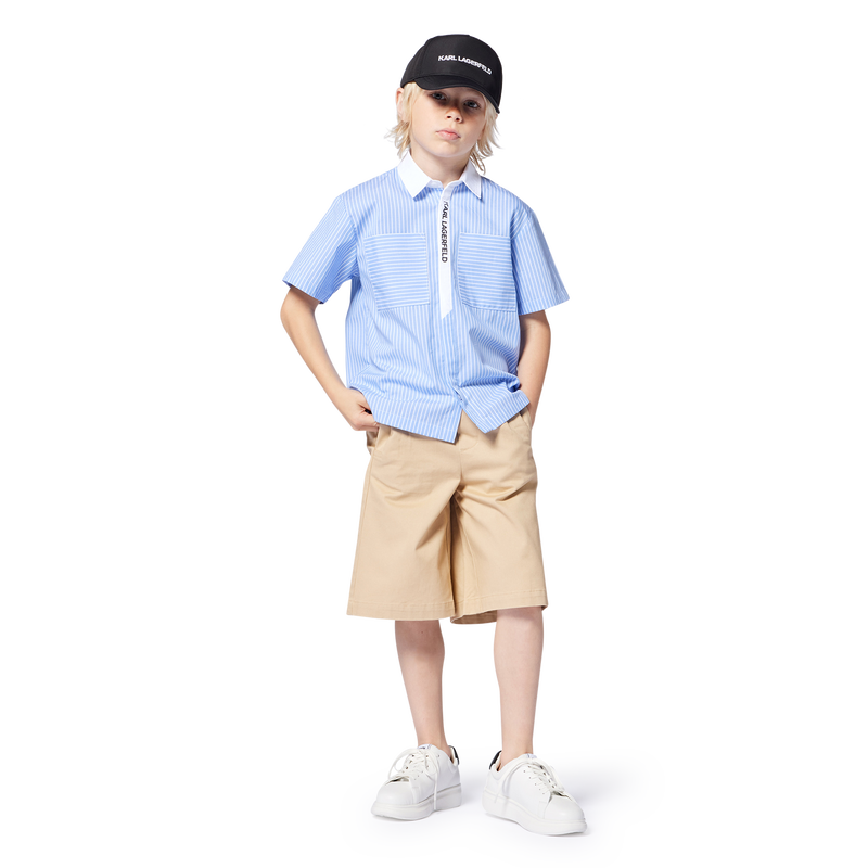 Verstellbares, besticktes Cap KARL LAGERFELD KIDS 
                        BOY