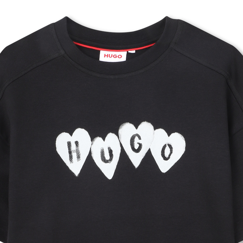 Kurz&auml;rmeliges t-shirt HUGO 
                        GIRL