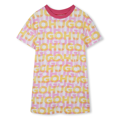 Sweatkleid mit Logomuster HUGO GIRL