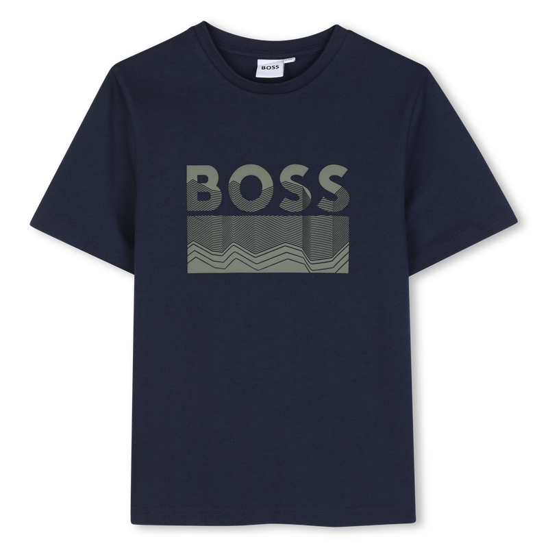 KURZ&Auml;RMELIGES T-SHIRT BOSS 
                        BOY