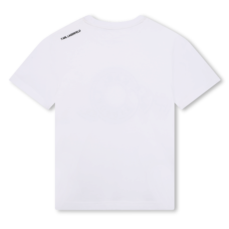 Baumwoll-T-Shirt KARL LAGERFELD KIDS 
                        BOY