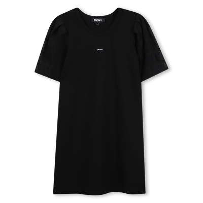 Festkleid aus Materialmix DKNY GIRL