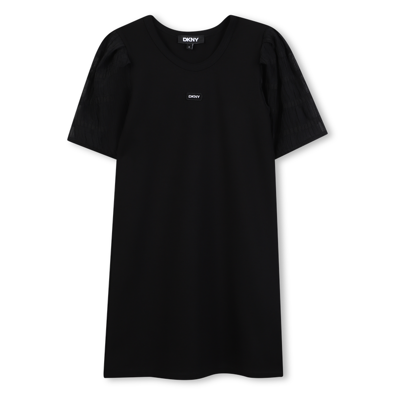 Festkleid aus Materialmix DKNY 
                        GIRL