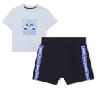 T-Shirt und Shorts mit Druck BOSS 
                    BOY