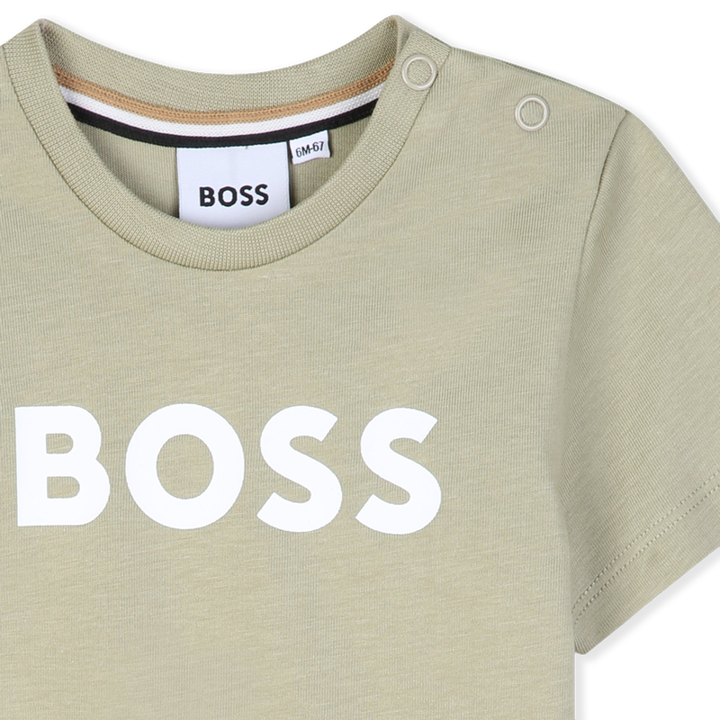 Kurz&auml;rmeliges t-shirt BOSS 
                        BOY