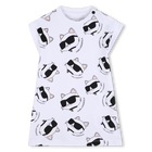 Kurz&auml;rmeliges kleid KARL LAGERFELD KIDS 
                    GIRL