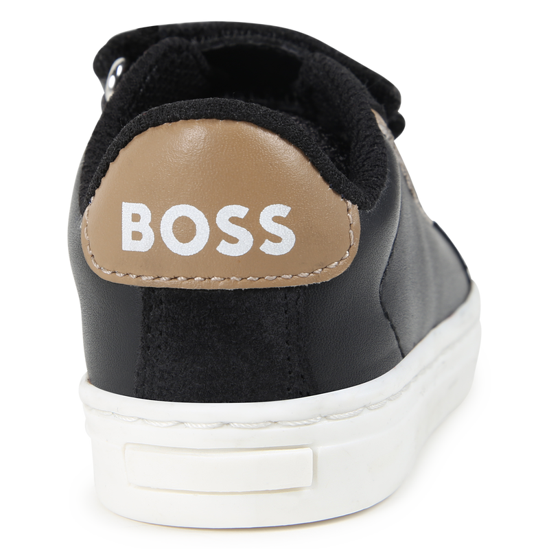 Klett-Sneakers aus Leder BOSS 
                        BOY