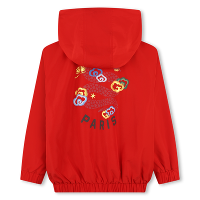 Windjacke mit R&uuml;cken-Print KENZO KIDS UNISEX