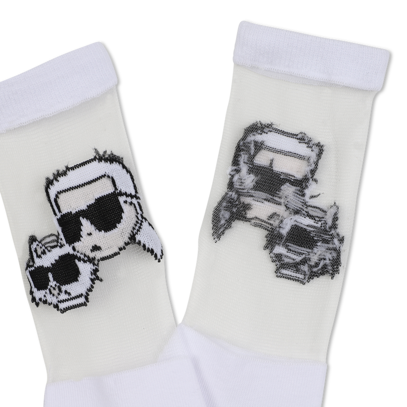 Mittelhohe Socken KARL LAGERFELD KIDS 
                        GIRL