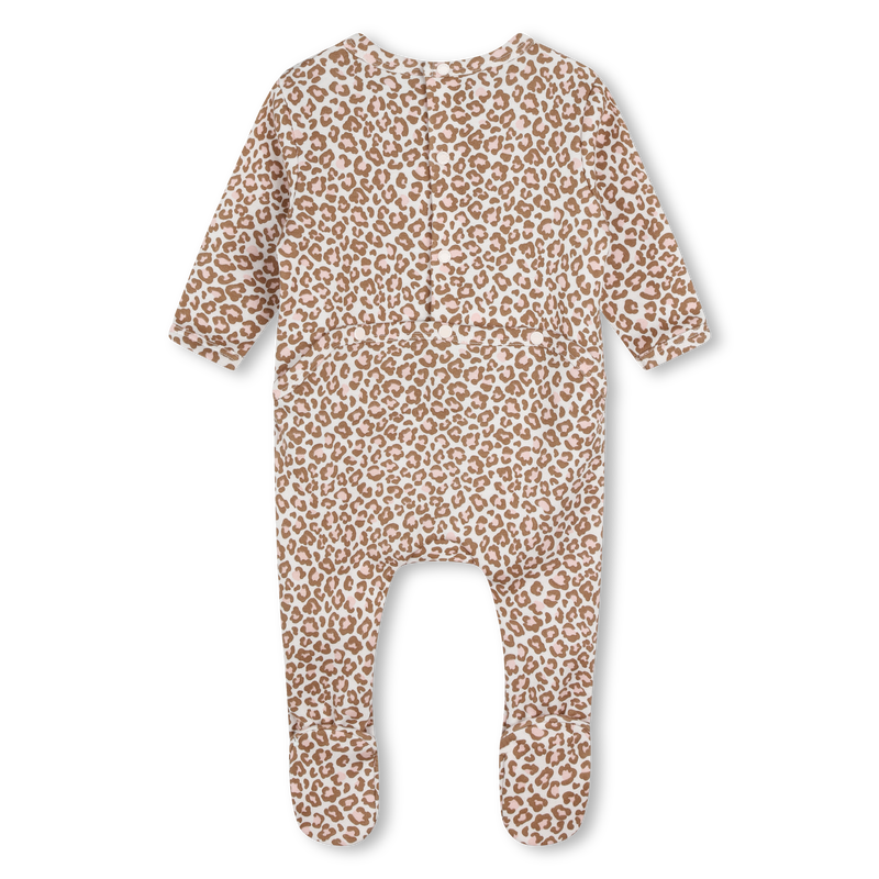 Gemusterter Druckknopf-Pyjama KENZO KIDS 
                        GIRL