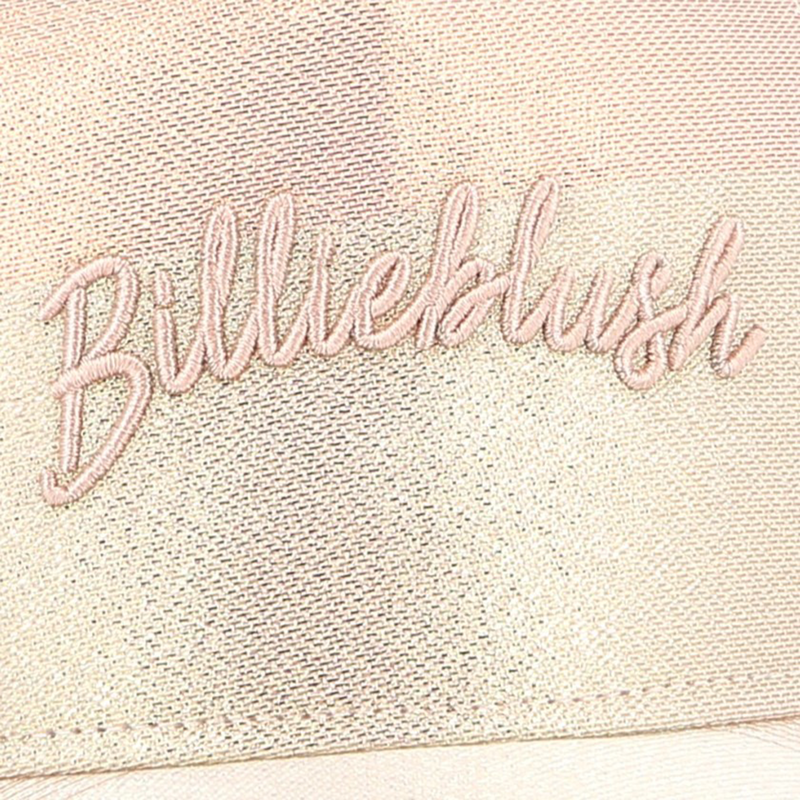 Metallic-Cap mit Stickerei BILLIEBLUSH 
                        GIRL