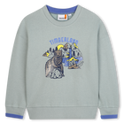 Sweatshirt aus geb&uuml;rstetem Fleece TIMBERLAND 
                    BOY