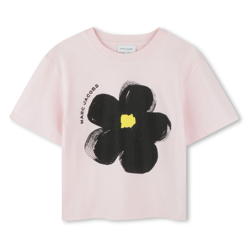 Kurzarm-T-Shirt aus Baumwolle MARC JACOBS 
                        GIRL