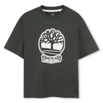 Zweifarbiges T-Shirt mit Logo TIMBERLAND BOY