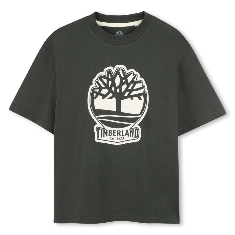 Zweifarbiges T-Shirt mit Logo TIMBERLAND 
                        BOY