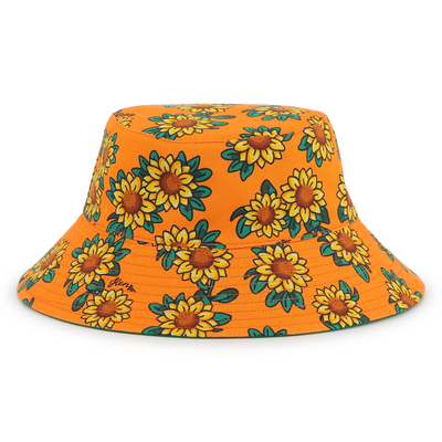 Wendbarer Baumwoll-Fischerhut KENZO KIDS UNISEX