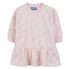Bedrucktes Fleecekleid KENZO KIDS 
                    GIRL