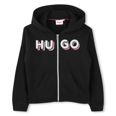 Kapuzen-Sweatshirt mit Zipper HUGO GIRL