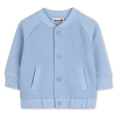 STRICKJACKE MIT DRUCKKN&Ouml;PFEN TIMBERLAND BOY