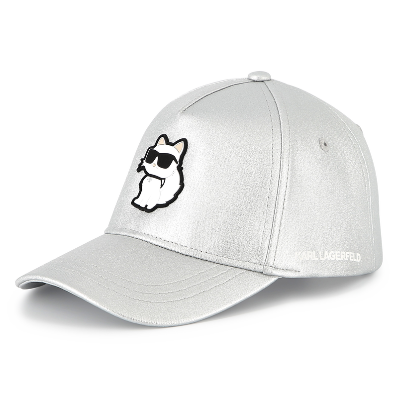 Verstellbares Cap mit Badge KARL LAGERFELD KIDS 
                        GIRL