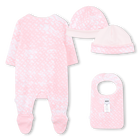 Set aus Pyjama, L&auml;tzchen und M&uuml;tze BOSS 
                    GIRL