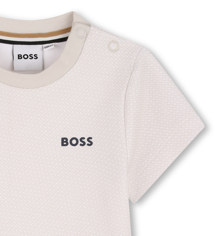 KURZ&Auml;RMELIGES T-SHIRT BOSS 
                        BOY
