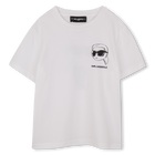 Kurz&auml;rmeliges t-shirt KARL LAGERFELD KIDS 
                    BOY