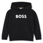 Kapuzensweatshirt, SCHWARZ, hi-res