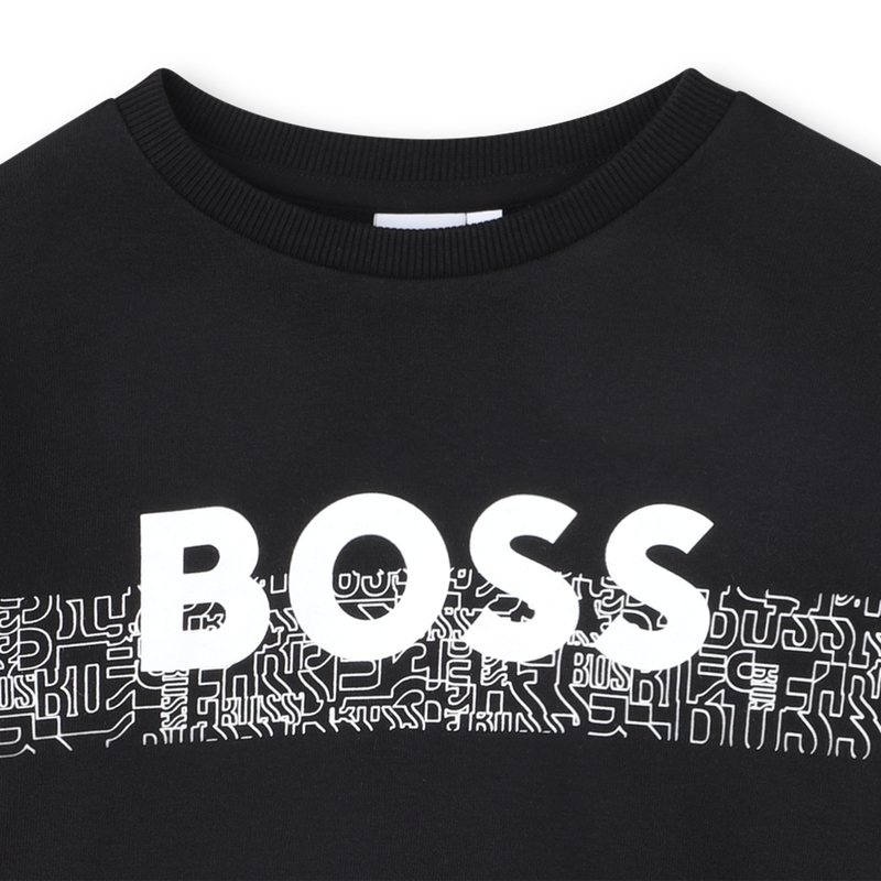 Sweatshirt mit Rundhalsausschnitt BOSS 
                        JUNGE
