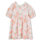 Kleid mit ballon&auml;rmeln KENZO KIDS 
                    GIRL