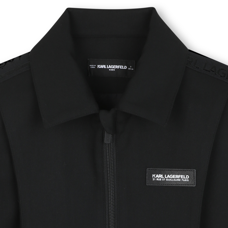 Jacke aus Twill KARL LAGERFELD KIDS 
                        BOY