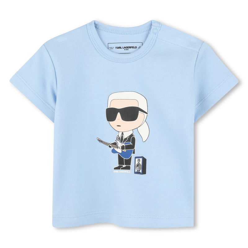 Set aus T-Shirt und Bermudas KARL LAGERFELD KIDS 
                        BOY